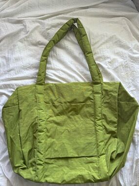 NWT BAGGU Cloud Carry On In Green Juice